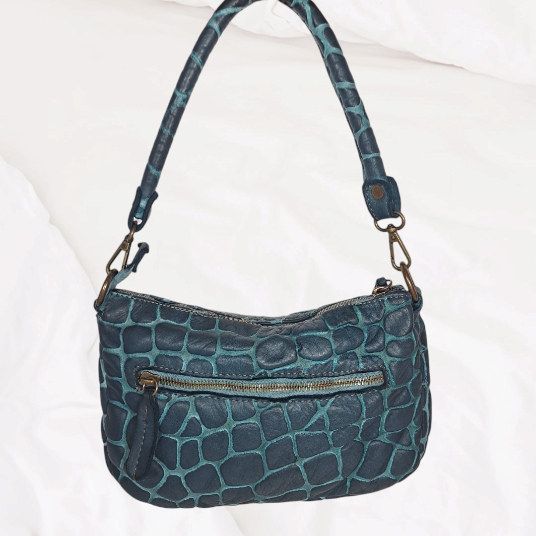 BORSA A SPALLA STAMPA COCCO