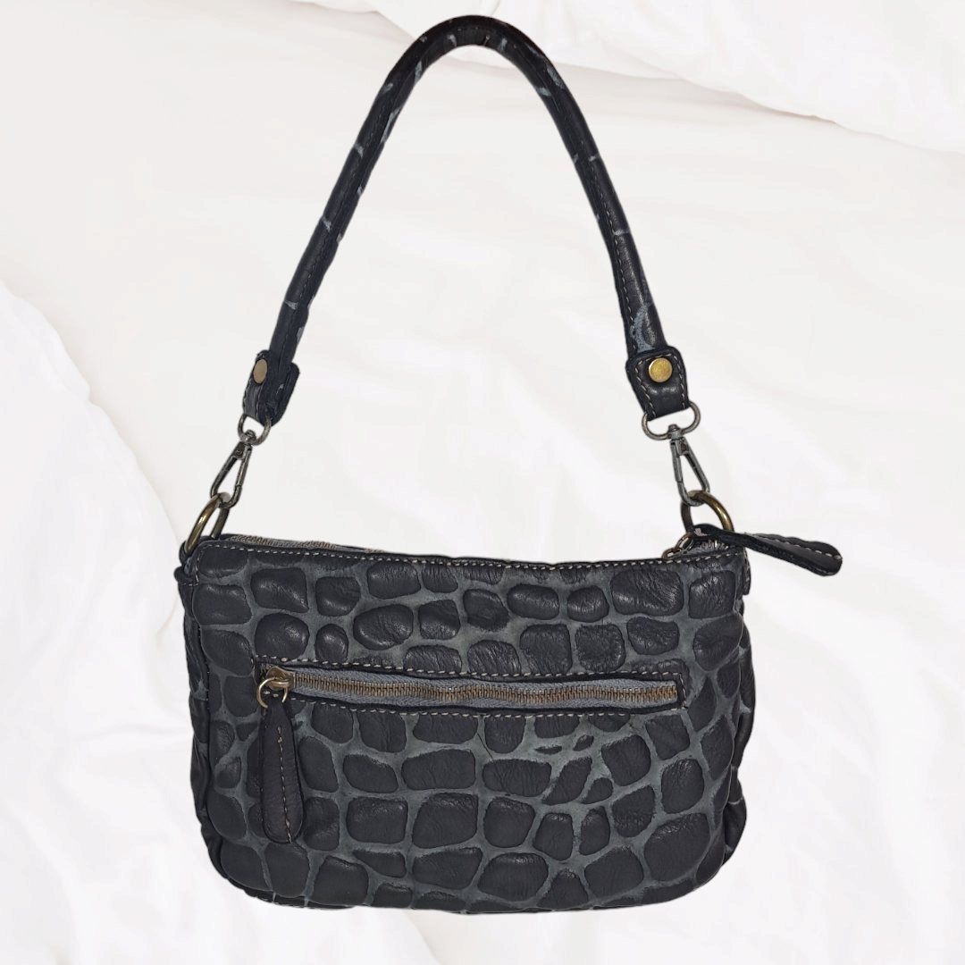 BORSA A SPALLA STAMPA COCCO