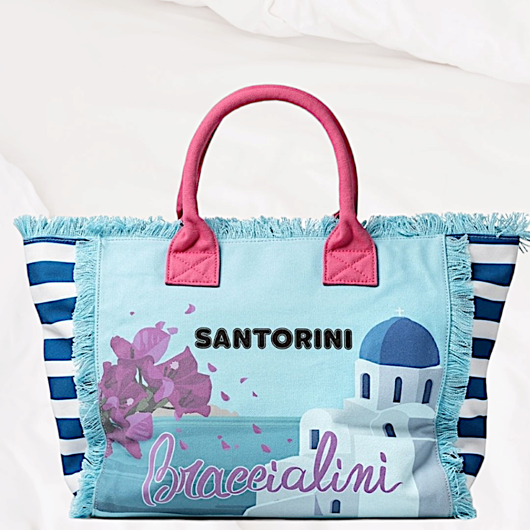 BORSA SUMMER SANTORINI