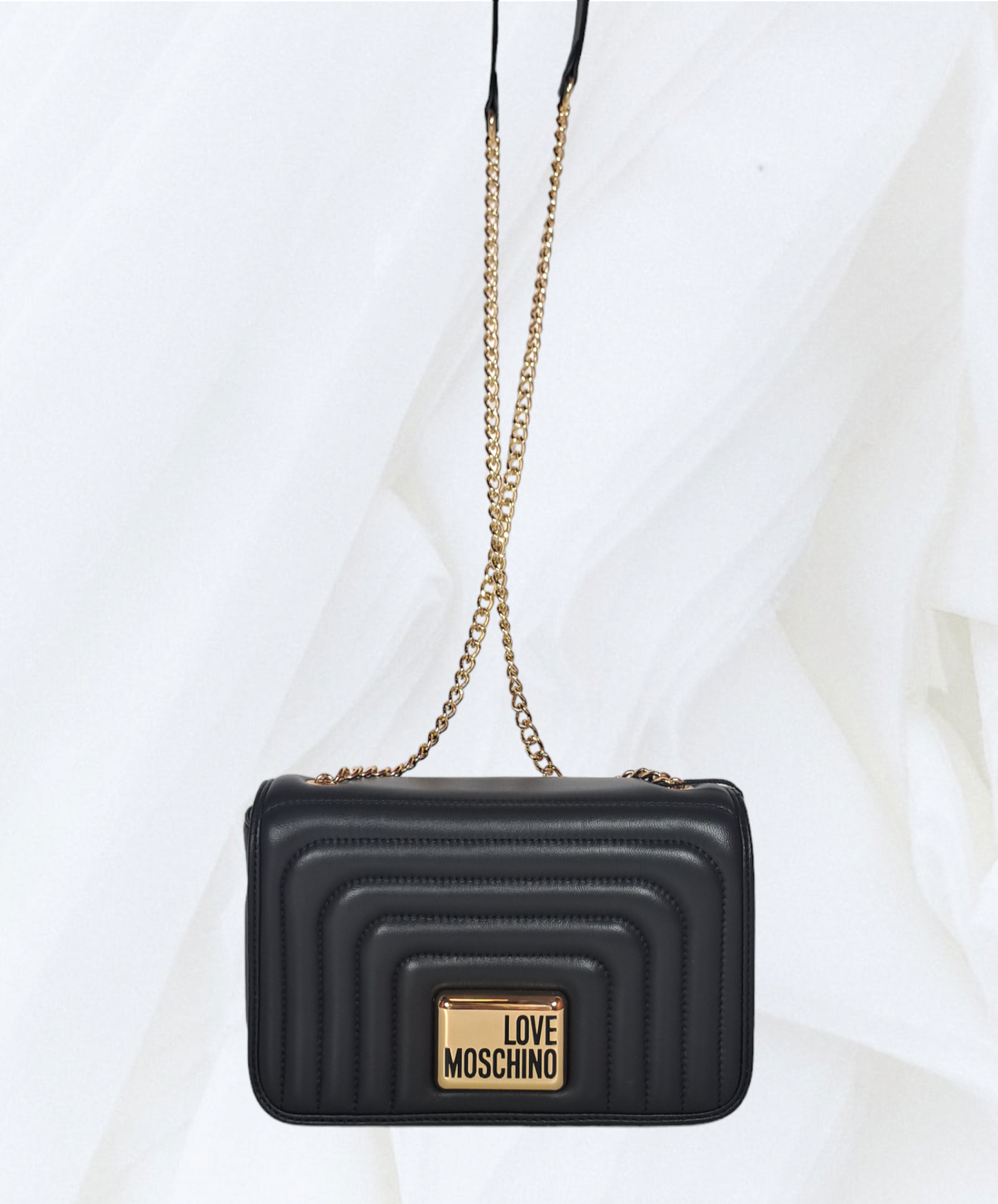 MOSCHINO NUOVA QUADRATA PICCOLA TRACC CATT LUNGA