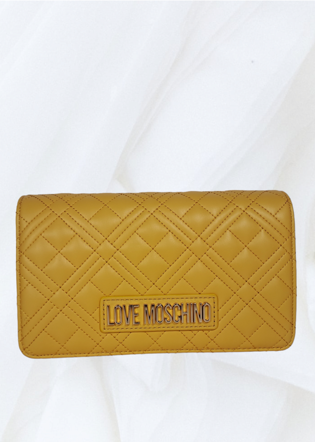 POCHETTE  CON CATTENA FINA ORO