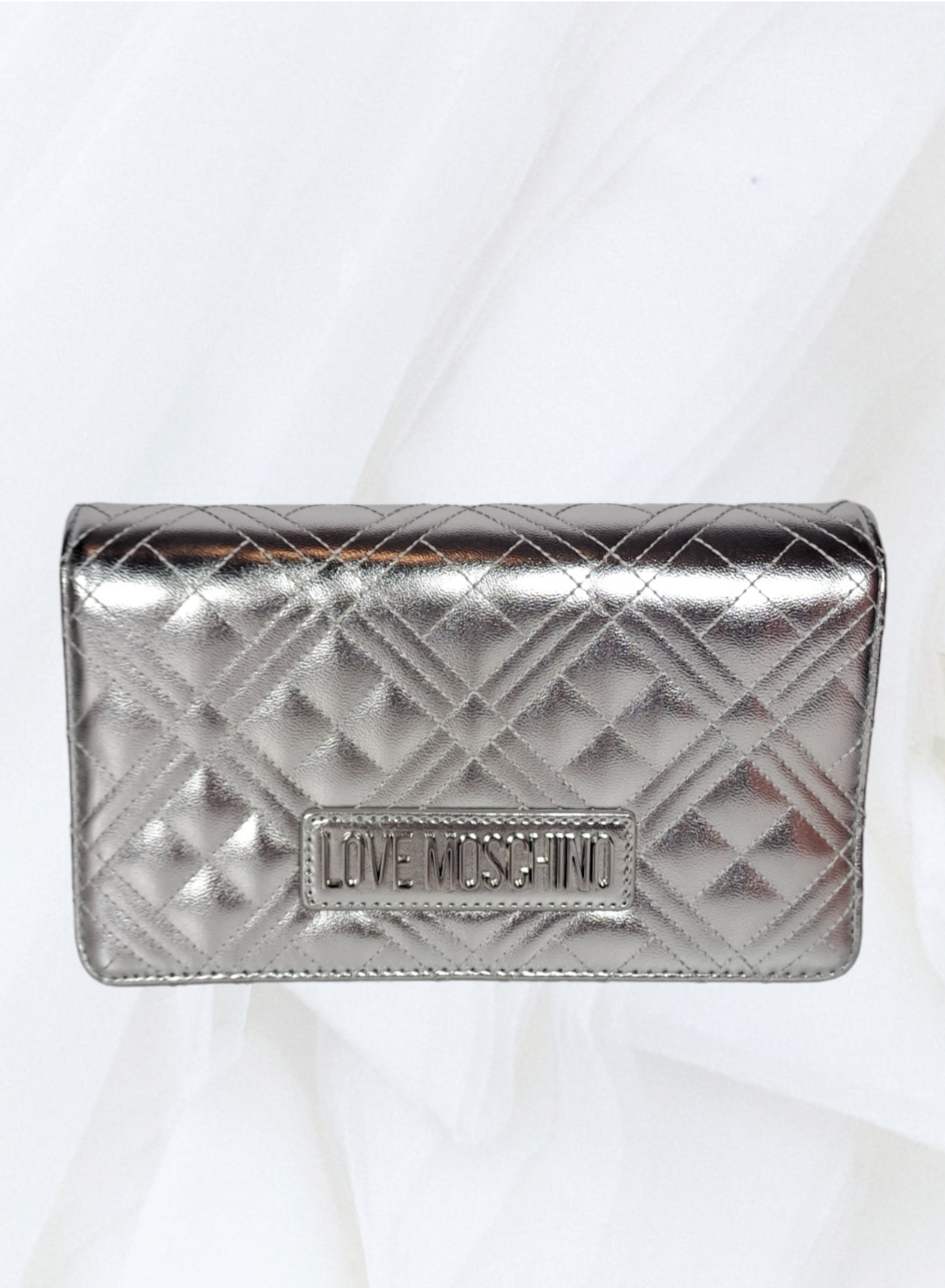 POCHETTE  CON CATTENA FINA ORO