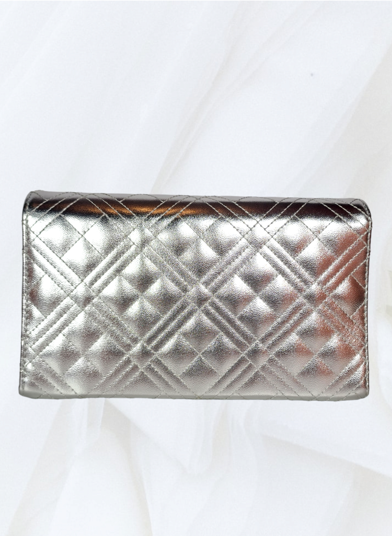 POCHETTE  CON CATTENA FINA ORO