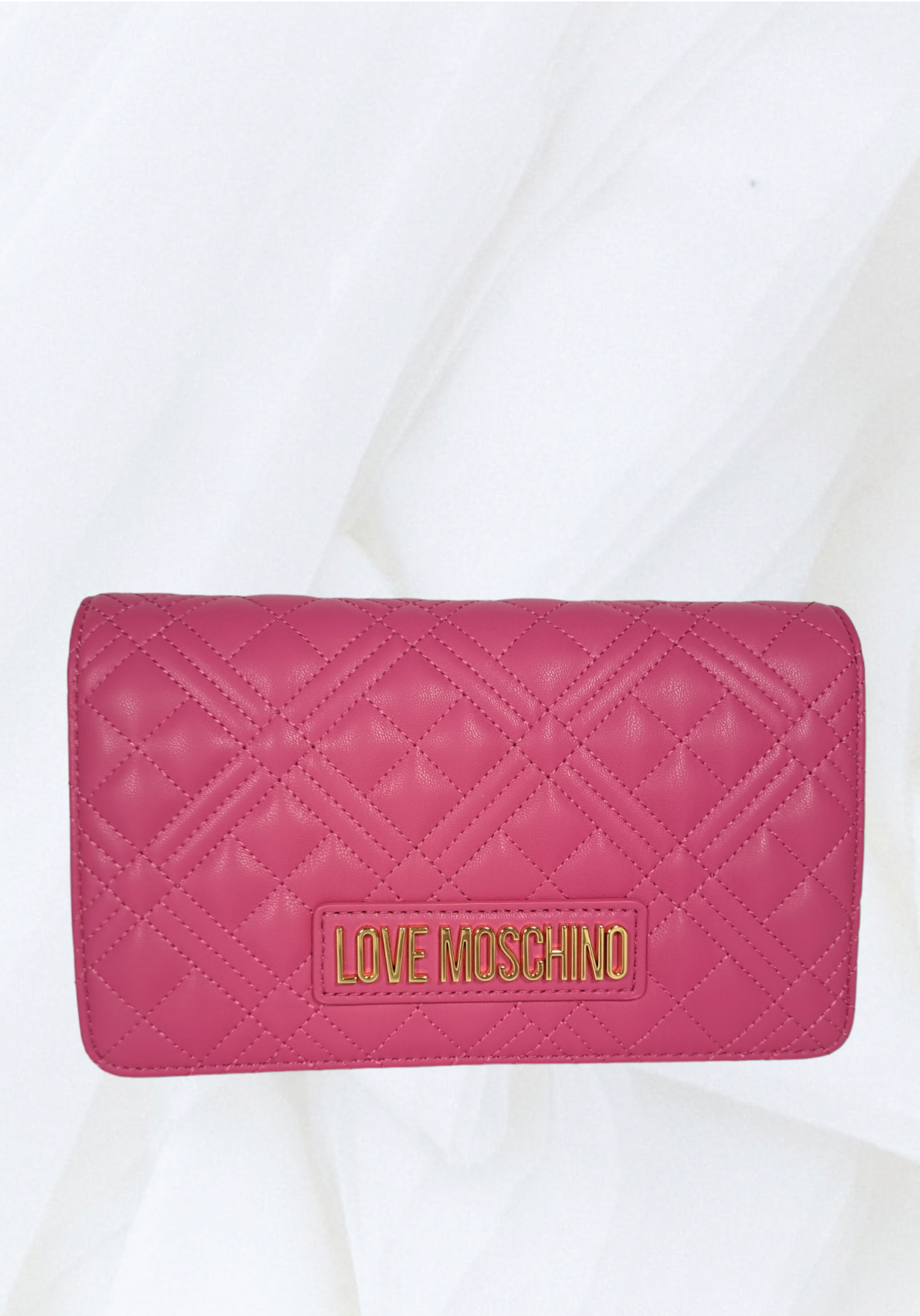 POCHETTE  CON CATTENA FINA ORO