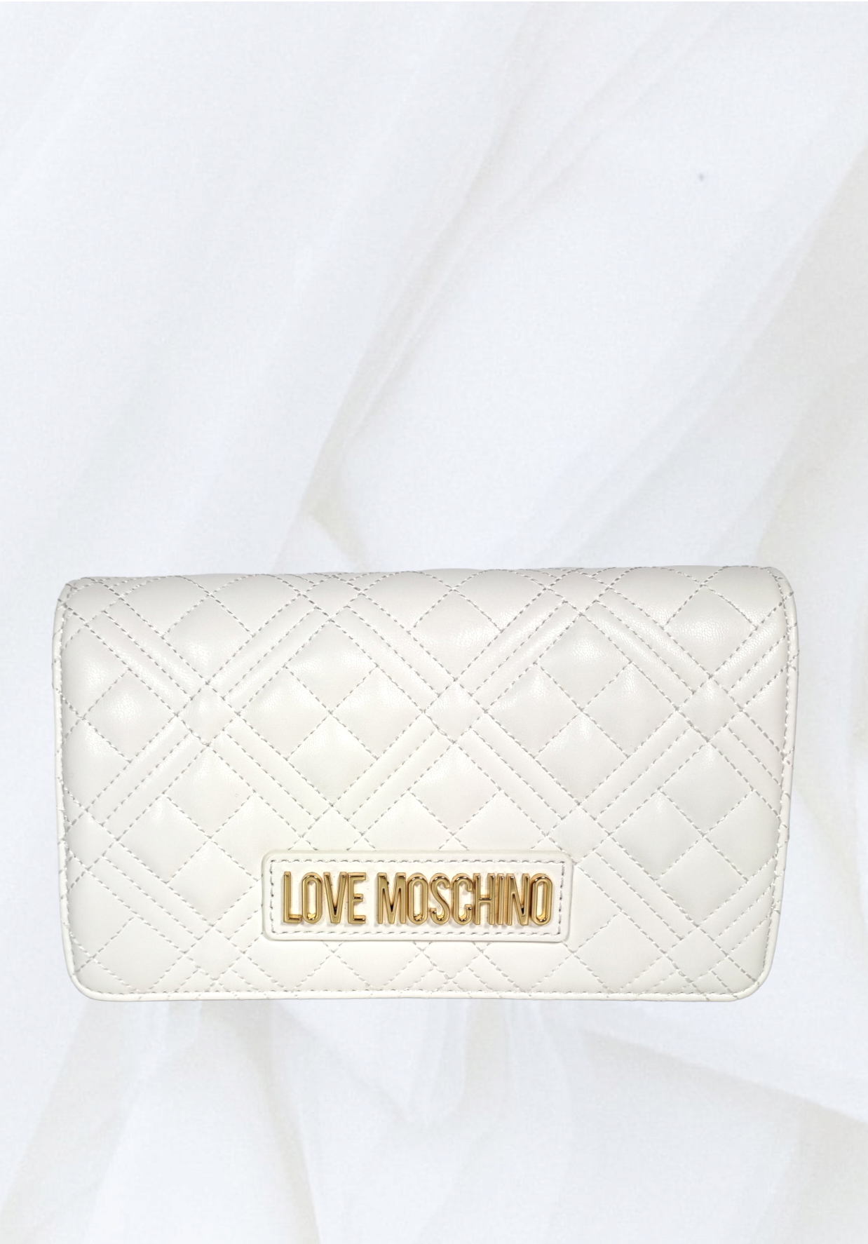 POCHETTE  CON CATTENA FINA ORO