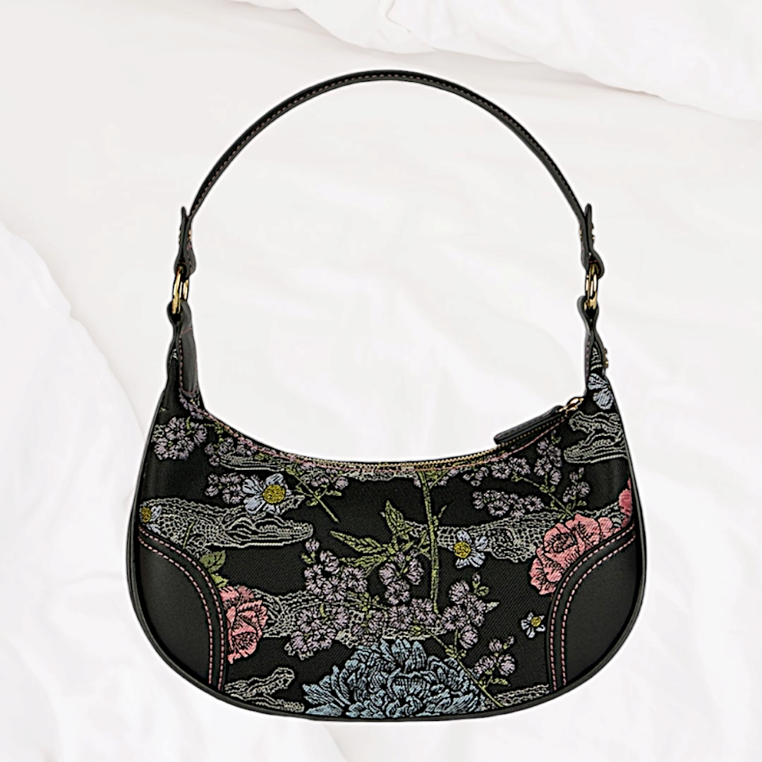 BORSA A SPALLA JACQUARD